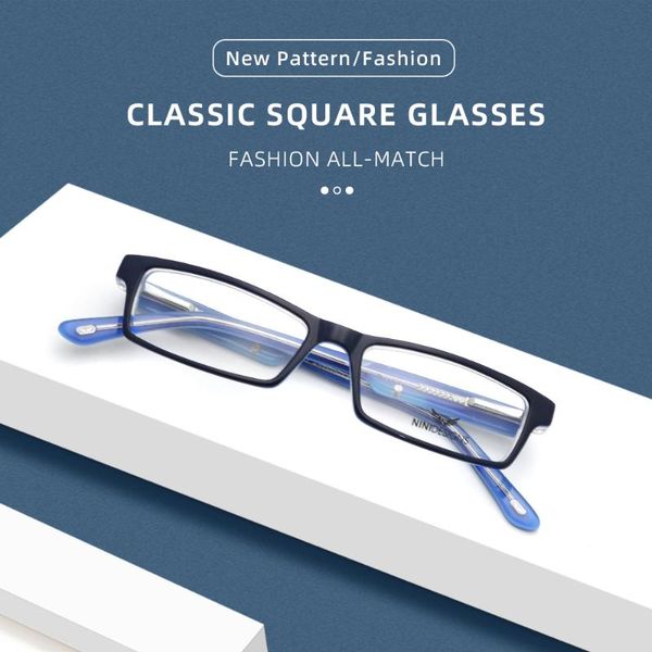 fashion sunglasses frames nonor classic square optical glasses men designer eyeglasses acetate shelf women rectangle spectacles, Black
fashion sunglasses frames nonor classic square optical glasses men designer eyeglasses acetate shelf women rectangle spectacles, Black