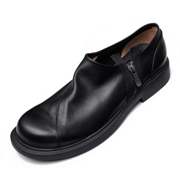 soft soles loafer shoes autumn spring british retro cowhide men designer comfortable breathable casual leather dress, Black
soft soles loafer shoes autumn spring british retro cowhide men designer comfortable breathable casual leather dress, Black
