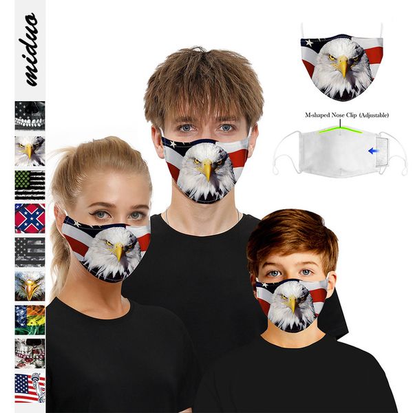 daily american printing flag digital protection filter washable breathable hanging ear riding mask
daily american printing flag digital protection filter washable breathable hanging ear riding mask