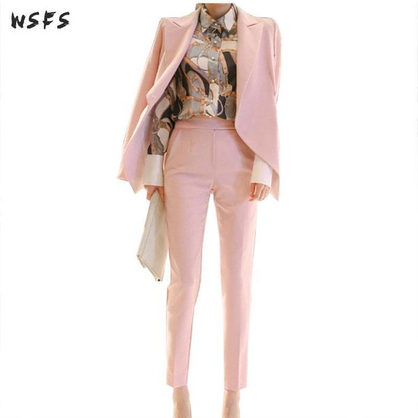pieces set autumn business floral print shirt formal womens bandage pink suit jacket elegant long pants work office lady suits women's, White
pieces set autumn business floral print shirt formal womens bandage pink suit jacket elegant long pants work office lady suits women's, White