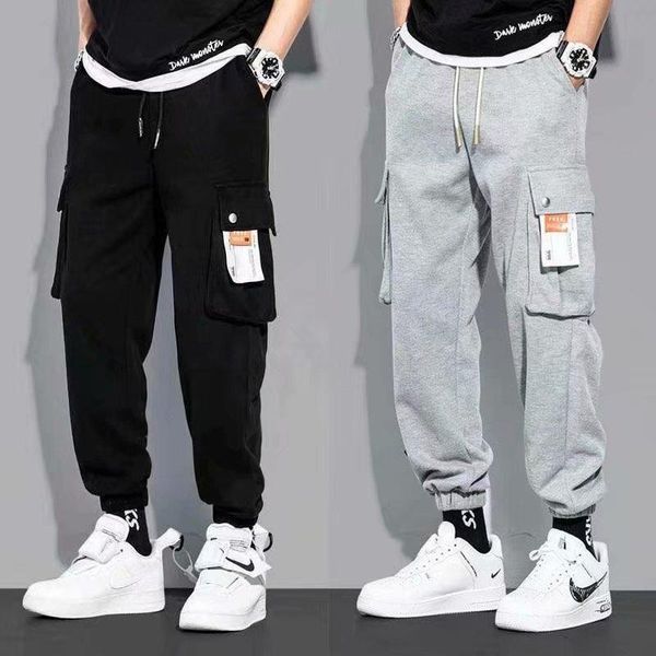 men's suits & blazers bunch pants spring and autumn thick korean style casual long overalls sweatpants, White;black
men's suits & blazers bunch pants spring and autumn thick korean style casual long overalls sweatpants, White;black
