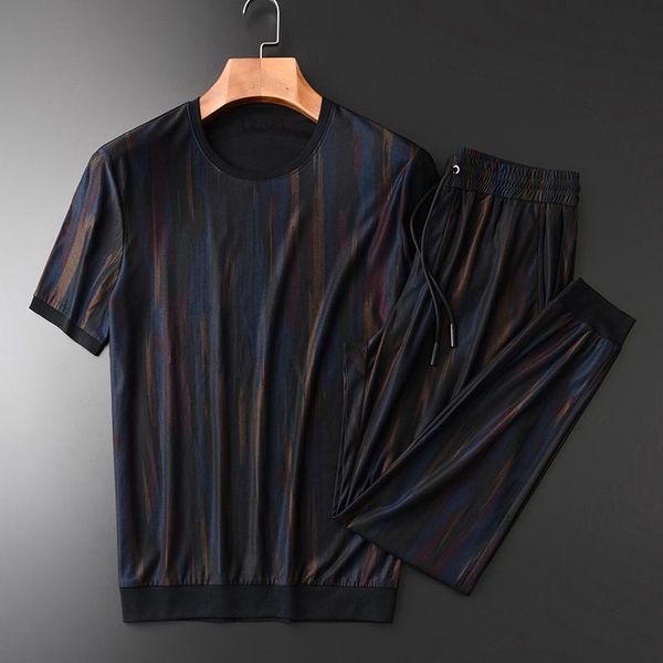 men's tracksuits summer mens sets (t-shirt+pants) luxury allover printed short sleeve man plus size 4xl casual fashion slim men, Gray
men's tracksuits summer mens sets (t-shirt+pants) luxury allover printed short sleeve man plus size 4xl casual fashion slim men, Gray