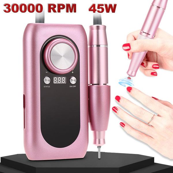 nail drill & accessories 30000rpm electric machine for manicure file with lcd display tools nails polisher
nail drill & accessories 30000rpm electric machine for manicure file with lcd display tools nails polisher