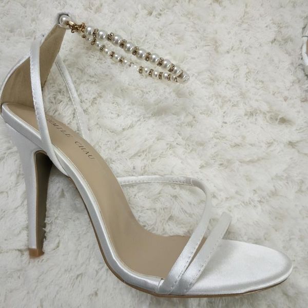 sandals ivory satin high heel bridals dress party women sandal summer open toe ankle strap stiletto 10cm hee, Black
sandals ivory satin high heel bridals dress party women sandal summer open toe ankle strap stiletto 10cm hee, Black