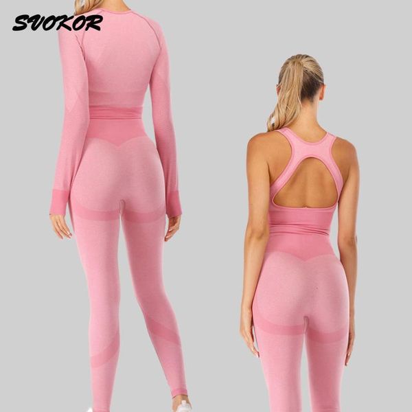 yoga outfit svokor seamless set women knitted sports suit fitness sportswear long sleeve 2pcs shockproof bra gym clothing
yoga outfit svokor seamless set women knitted sports suit fitness sportswear long sleeve 2pcs shockproof bra gym clothing