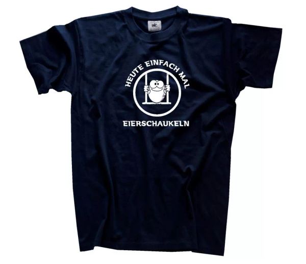 heute simple times eggs swing chilling laze ausruhen t-shirt s-xxxl, White;black
heute simple times eggs swing chilling laze ausruhen t-shirt s-xxxl, White;black