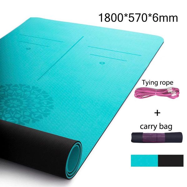 yoga mats tpe mat non-slip fitness pilates sports exercise at home with position line for gymnastics gym
yoga mats tpe mat non-slip fitness pilates sports exercise at home with position line for gymnastics gym