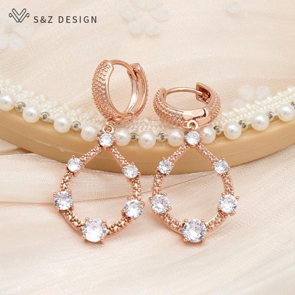 dangle & chandelier s&z design fashion women wedding jewelry 585 rose gold elegant cz earrings geometric natural zircon earring, Silver
dangle & chandelier s&z design fashion women wedding jewelry 585 rose gold elegant cz earrings geometric natural zircon earring, Silver