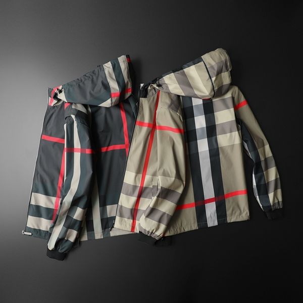 jacket spring and autumn 2021 men's casual hooded fashion trend plaid coat large men, Black;brown
jacket spring and autumn 2021 men's casual hooded fashion trend plaid coat large men, Black;brown