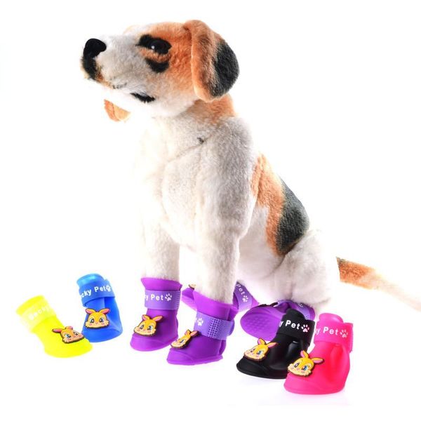dog apparel e53 fashion shoes pet boots anti slip skid waterproof rain 4pcs/set
dog apparel e53 fashion shoes pet boots anti slip skid waterproof rain 4pcs/set