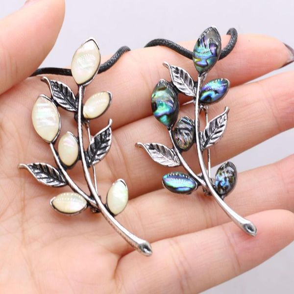 pendant necklaces natural shell necklace leaf shape 25x55mm for diy jewelry making bracelet home decoration gift, Silver
pendant necklaces natural shell necklace leaf shape 25x55mm for diy jewelry making bracelet home decoration gift, Silver