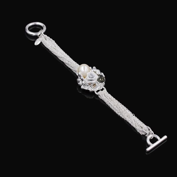 link, chain fashion silver color crystal charm bracelet & bangle for women simple bracelets pulseras mujer jewelry party gifts, Black
link, chain fashion silver color crystal charm bracelet & bangle for women simple bracelets pulseras mujer jewelry party gifts, Black