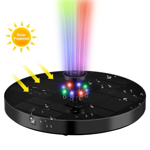 solar fountain pump panel colorful led lights swimming pool water floating for garden decoration outdoor decorations
solar fountain pump panel colorful led lights swimming pool water floating for garden decoration outdoor decorations