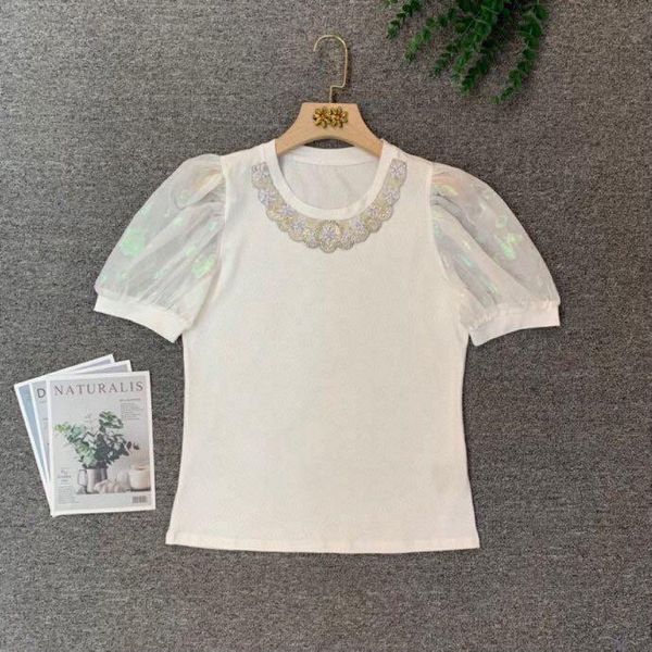 fashion women & tees 2021 runway luxury european design party style t-shirts women's clothing t-shirt, White
fashion women & tees 2021 runway luxury european design party style t-shirts women's clothing t-shirt, White