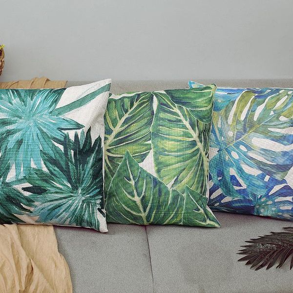 45*45cm fashion plant decorative pillowcase rectangle throw pillow case linen banana leaves cushion cover for sofa cojines cushion/decorativ
45*45cm fashion plant decorative pillowcase rectangle throw pillow case linen banana leaves cushion cover for sofa cojines cushion/decorativ