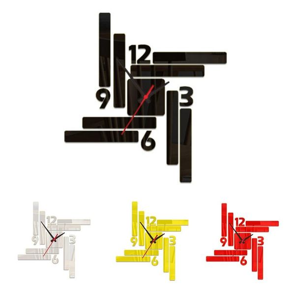fowecelt 3d wall clock black modern mirror design acrylic sticker diy home decor on the aesthetic room clocks
fowecelt 3d wall clock black modern mirror design acrylic sticker diy home decor on the aesthetic room clocks