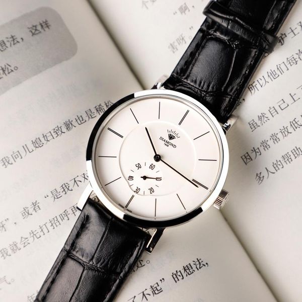 wristwatches diamod watch genuine large dial mechanical business bauhaus simple steel belt waterproof men's, Slivery;brown
wristwatches diamod watch genuine large dial mechanical business bauhaus simple steel belt waterproof men's, Slivery;brown