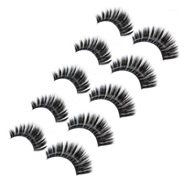 pairs cross imitation eyelashes siberian dense long hand-made reusable natural look for makeup(t32) false1
pairs cross imitation eyelashes siberian dense long hand-made reusable natural look for makeup(t32) false1