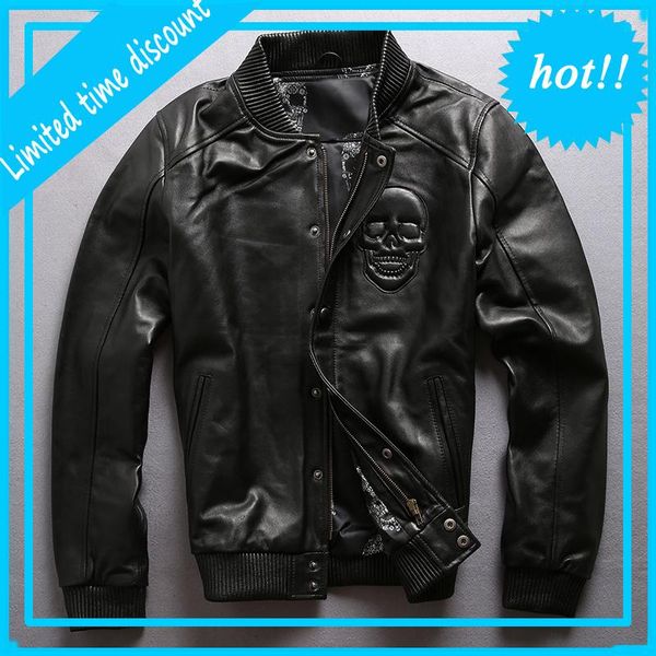 men's leather & faux sheepskin jacket vintage brand soft genuine coats for male motorcycle biker large size black
men's leather & faux sheepskin jacket vintage brand soft genuine coats for male motorcycle biker large size black