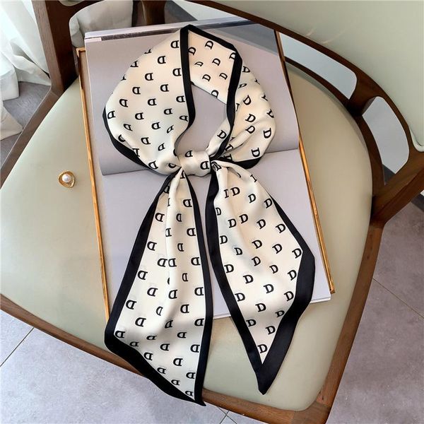 scarves silk hair band spring and autumn female french wave point small long strip thin narrow ribbon belt with shirt binding bag tie, Blue;gray
scarves silk hair band spring and autumn female french wave point small long strip thin narrow ribbon belt with shirt binding bag tie, Blue;gray