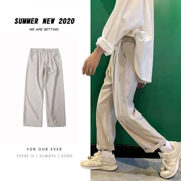 spring summer thin casual pants men's fashion drawstring wide-leg men streetwear korean loose hip-hop straight mens, Black
spring summer thin casual pants men's fashion drawstring wide-leg men streetwear korean loose hip-hop straight mens, Black