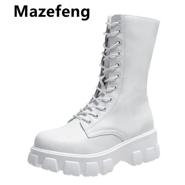 boots white black pu leather ankle women autumn winter round toe lace up shoes woman fashion motorcycle platform botas boue
boots white black pu leather ankle women autumn winter round toe lace up shoes woman fashion motorcycle platform botas boue