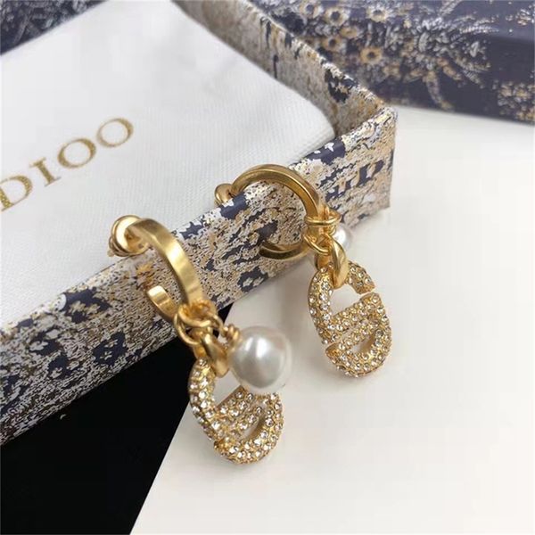 85% off factory clearance brass full diamond pendant earrings home versatile ins cold wind nose pearl earrings, Golden
85% off factory clearance brass full diamond pendant earrings home versatile ins cold wind nose pearl earrings, Golden