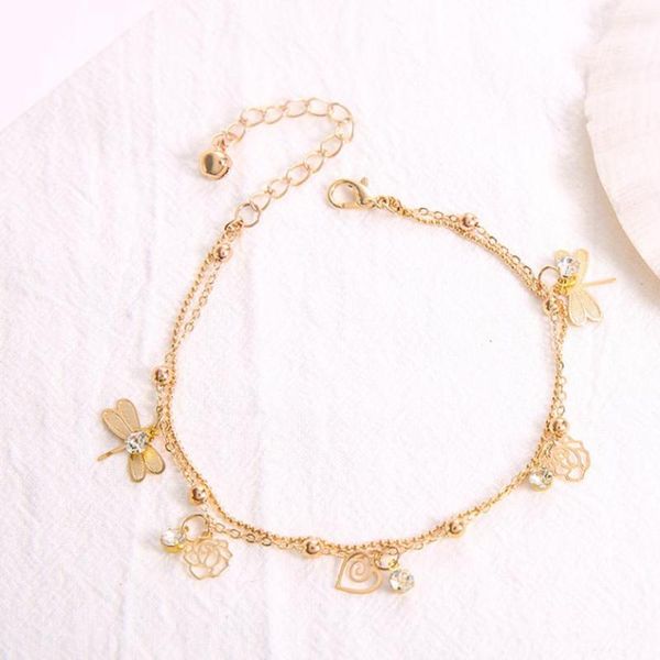 anklets otoky brand double chain dragonfly anklet jewelry beach section beads boho foot gothic bohemian jul27, Red;blue
anklets otoky brand double chain dragonfly anklet jewelry beach section beads boho foot gothic bohemian jul27, Red;blue