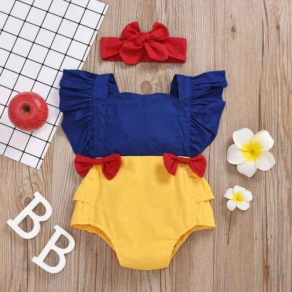 0-24m summer infant baby girls rompers ruffles short sleeve bowknot overalls jumpsuits headband 2pcs, Blue
0-24m summer infant baby girls rompers ruffles short sleeve bowknot overalls jumpsuits headband 2pcs, Blue
