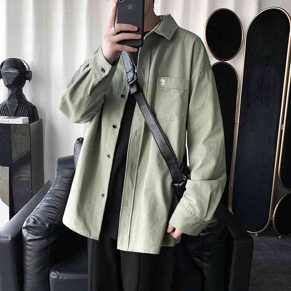men's casual shirts long sleeve hawaiian embroidery leisure school wind loose coat french cuff camisa masculina s-3xl 0rew, White;black
men's casual shirts long sleeve hawaiian embroidery leisure school wind loose coat french cuff camisa masculina s-3xl 0rew, White;black
