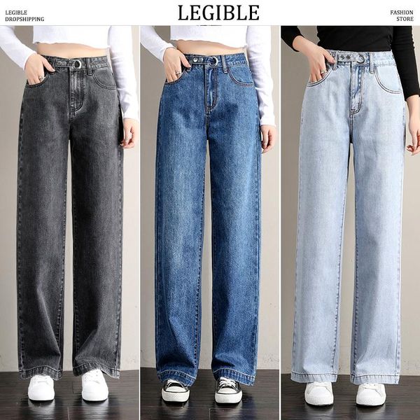 women's jeans legible 2021 autumn high waist straight women blue casual loose wide leg trousers pants
women's jeans legible 2021 autumn high waist straight women blue casual loose wide leg trousers pants