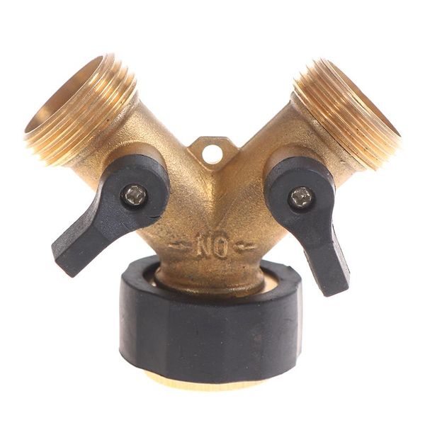watering equipments 1pcs brass female 2 way tap water splitter garden y quick connector irrigation valve hose pipe adapter
watering equipments 1pcs brass female 2 way tap water splitter garden y quick connector irrigation valve hose pipe adapter