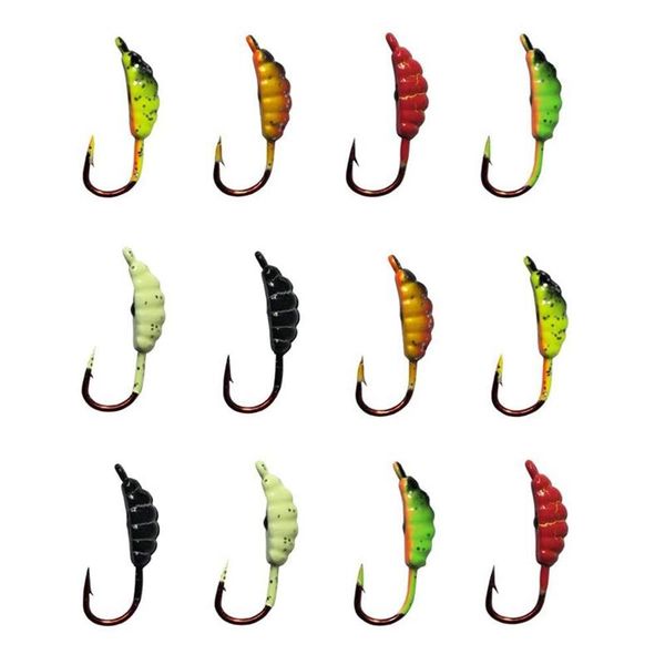 12pcs/lot ice fishing jigs winter metal lures bait jigging accessories 2.2cm 1.4g hooks
12pcs/lot ice fishing jigs winter metal lures bait jigging accessories 2.2cm 1.4g hooks
