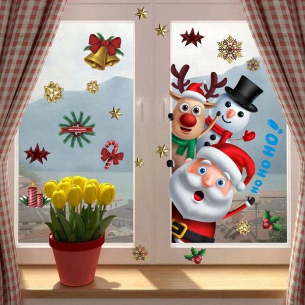 wall stickers home decoration christmas ornaments diy xmas party supplies window glass decorations
wall stickers home decoration christmas ornaments diy xmas party supplies window glass decorations