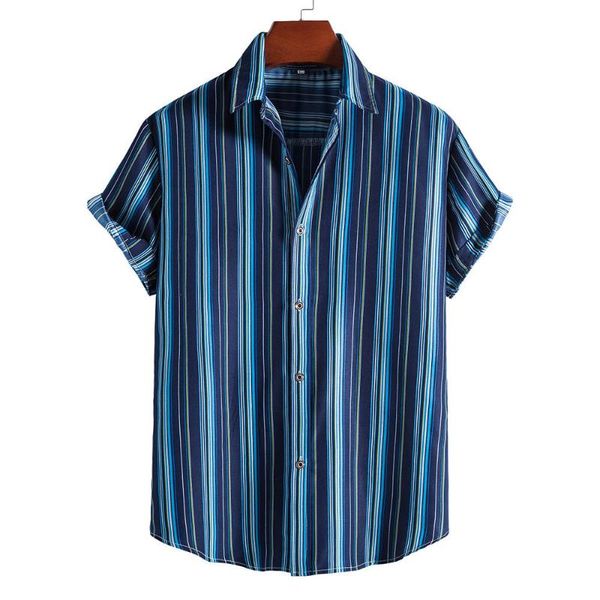 men's casual shirts men summer ropa de hombre 2021 marca beach wear mens button down tropical aloha stripe shirt camisa, White;black
men's casual shirts men summer ropa de hombre 2021 marca beach wear mens button down tropical aloha stripe shirt camisa, White;black