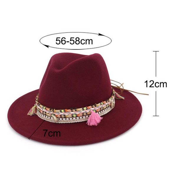 cloches fashion national style women men wool fedora hat for gentleman elegant lady wide brim retro jazz panama couple caps
cloches fashion national style women men wool fedora hat for gentleman elegant lady wide brim retro jazz panama couple caps