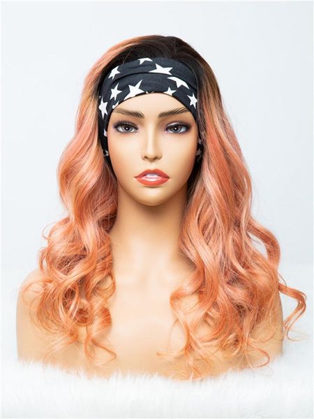 lace wigs romantic rose gold ombre wavy 100% human hair headband wig brazilian scarf for women no gel glueless remy, Black;brown
lace wigs romantic rose gold ombre wavy 100% human hair headband wig brazilian scarf for women no gel glueless remy, Black;brown
