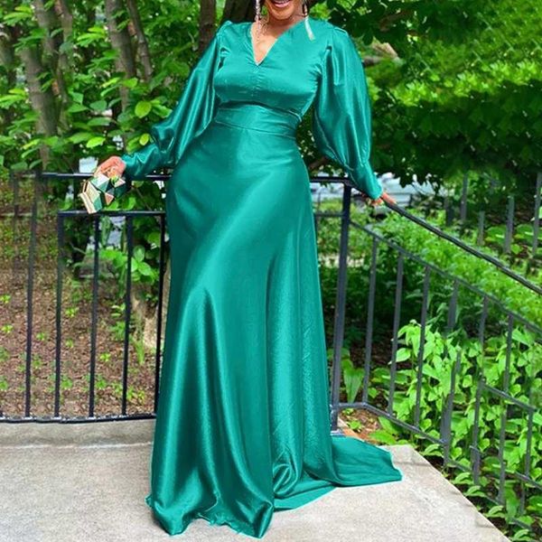 casual dresses womens party floor dress zanzea solid silk satin robe longue 2021 autumn elegant v neck vestidos lady holiday high waist, Black;gray
casual dresses womens party floor dress zanzea solid silk satin robe longue 2021 autumn elegant v neck vestidos lady holiday high waist, Black;gray