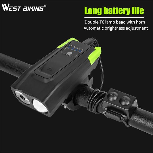 waterproof usb rechargeable led headlight with horn mtb front lamp ultralight luces para bicicleta m190 bike lights
waterproof usb rechargeable led headlight with horn mtb front lamp ultralight luces para bicicleta m190 bike lights
