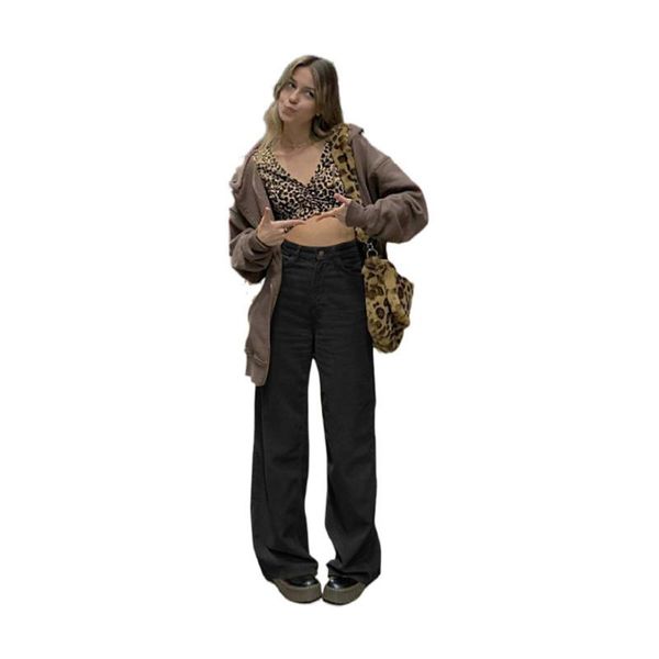 women's pants & capris european and american solid color loose retro corduroy mopping high waist slim straight wide leg casual trousers, Black;white
women's pants & capris european and american solid color loose retro corduroy mopping high waist slim straight wide leg casual trousers, Black;white