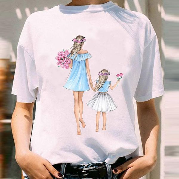 women's t-shirt women lovely 90s floral girl fashion printing trend mom mama mother cartoon print sweet clothes tees tshirt, White
women's t-shirt women lovely 90s floral girl fashion printing trend mom mama mother cartoon print sweet clothes tees tshirt, White