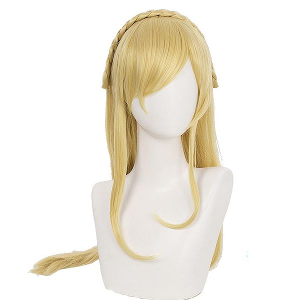super danganronpa 2: sayonara zetsubou gakuen sonia nevermind cosplay wig blond braid style long straight hair wigs + wig cap, Black
super danganronpa 2: sayonara zetsubou gakuen sonia nevermind cosplay wig blond braid style long straight hair wigs + wig cap, Black