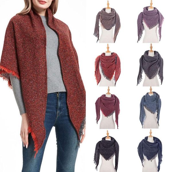 scarves autumn winter warm scarf solid color double size tassels shawls personality triangle women herringbone versatile, Blue;gray
scarves autumn winter warm scarf solid color double size tassels shawls personality triangle women herringbone versatile, Blue;gray