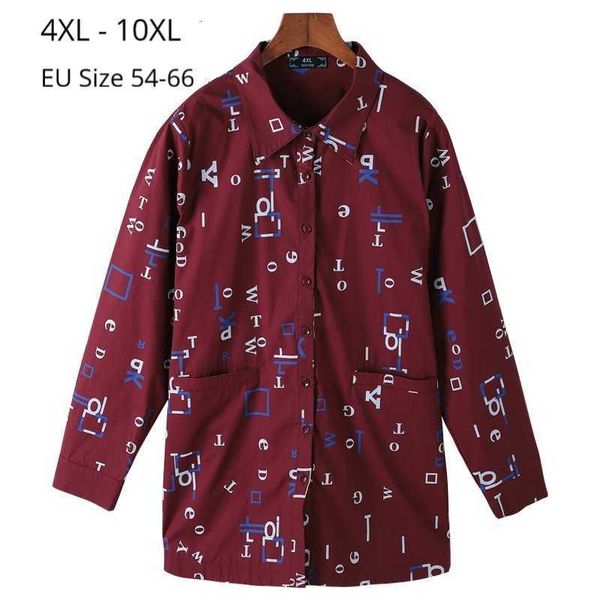 women's blouses & shirts blouses plus size 10xl 9xl 8xl women spring autumn long sleeve blouse femme letter print cotton and female sl, White
women's blouses & shirts blouses plus size 10xl 9xl 8xl women spring autumn long sleeve blouse femme letter print cotton and female sl, White