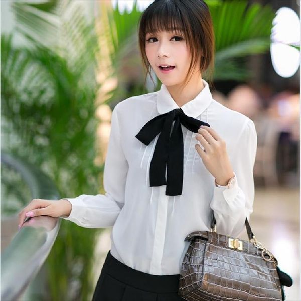 korean casual long sleeve women shirt white chiffon plus size streetwear shirts spring elegant office
korean casual long sleeve women shirt white chiffon plus size streetwear shirts spring elegant office