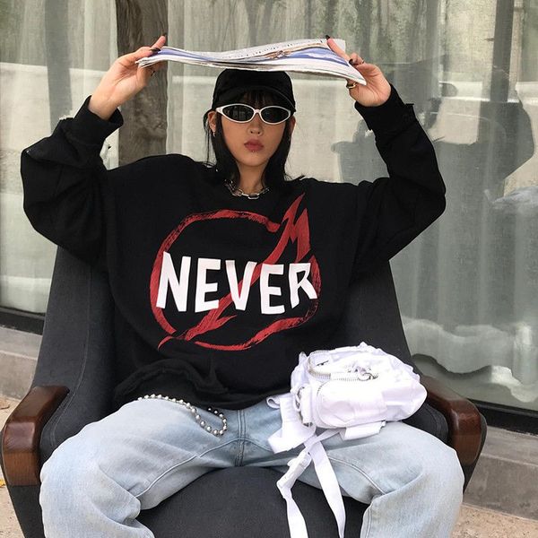 women's jackets deep feminine sweatpants hip hop, black hoodie stamped harajuku with a hood, long sleeve, female streetwear, autumn gyo, Black;brown
women's jackets deep feminine sweatpants hip hop, black hoodie stamped harajuku with a hood, long sleeve, female streetwear, autumn gyo, Black;brown