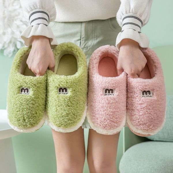 indoor ladies shoes winter cotton slippers fur home warm thick bottom flip flops autumn house women cute fluffy, Black
indoor ladies shoes winter cotton slippers fur home warm thick bottom flip flops autumn house women cute fluffy, Black