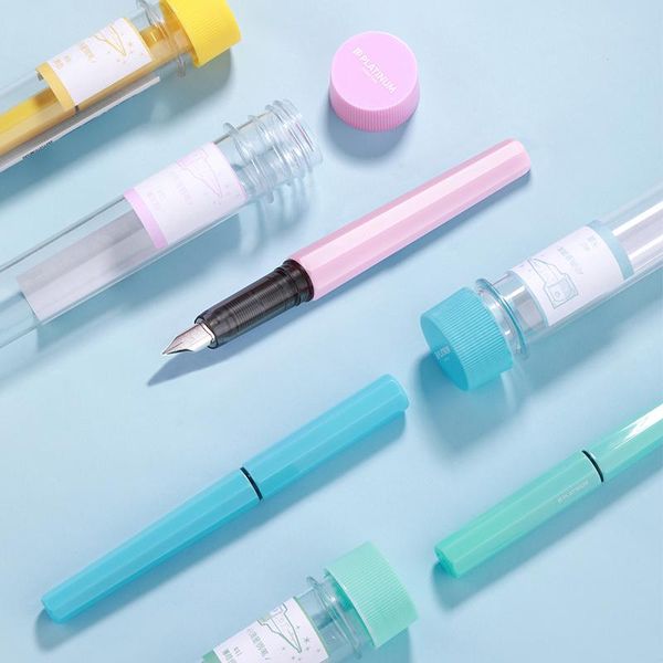 small meteor fountain pen/ink pq-200 student practice octagonal replaceable ink sac macaron color office supplies pens
small meteor fountain pen/ink pq-200 student practice octagonal replaceable ink sac macaron color office supplies pens