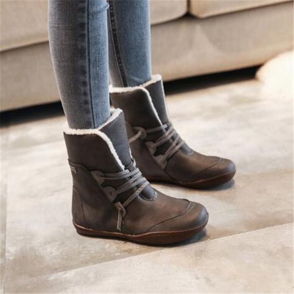 boots large size women's cotton shoes winter plus plush warmth ladies snow retro casual lace-up low-zkh3, Black
boots large size women's cotton shoes winter plus plush warmth ladies snow retro casual lace-up low-zkh3, Black