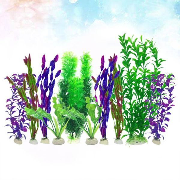 10pcs 26x24cm fish tank plant decor artificial grass aquarium water beautiful ornament mini landscape decorations
10pcs 26x24cm fish tank plant decor artificial grass aquarium water beautiful ornament mini landscape decorations